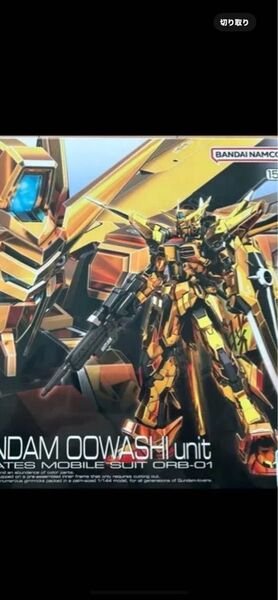 未組立 RG 1/144 アカツキガンダム (オオワシ装備) プラモデル ガンダムSEED FREEDOM オオワシ装備