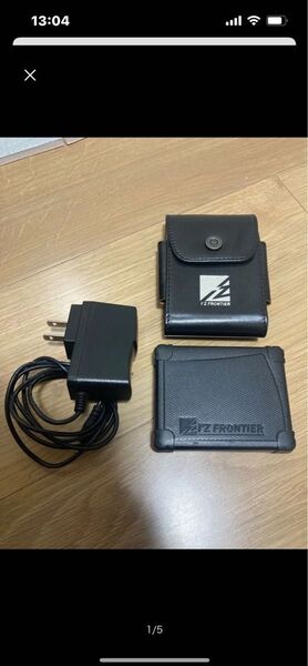 アイズフロンティア 空調服用バッテリー専用ケース 充電器付+オマケ 吸汗速乾 半袖 青or黒どちらか1枚
