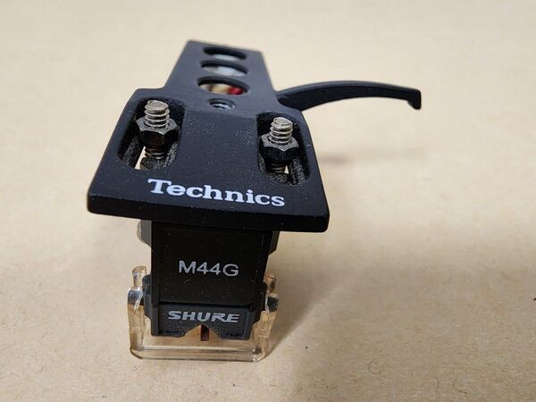 【⑫】 Technics テクニクス SHURE M44G カートリッジ ヘッドシェル