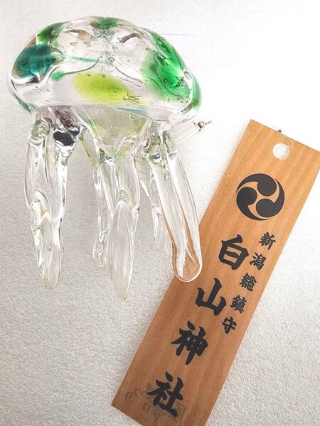 くらげ風鈴 TAKUGLASS クラゲ タクグラス 新潟 彌彦