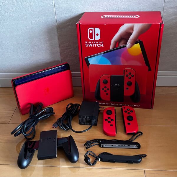 有機EL Nintendo Switch 本体 マリオレッド