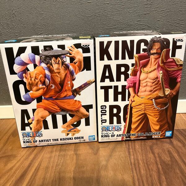 ワンピース KING OF ARTIST THE KOZUKI ODEN ONE PIECE フィギュア おでん ロジャー2種