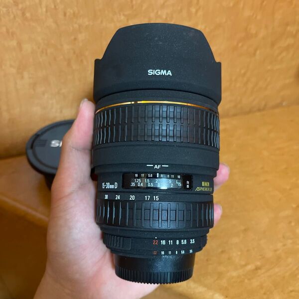 SIGMA 15-30mm D EX ASPHERICAL IF レンズ
