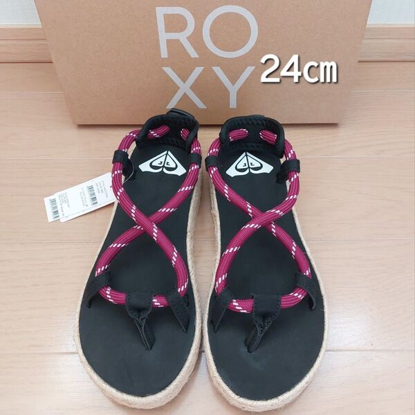 【5818】【新品】24㎝ ROXY ロキシー トングサンダル