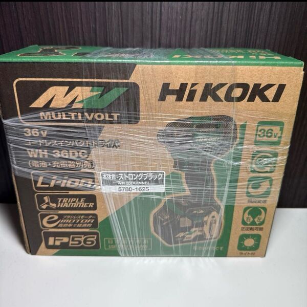 HiKOKI 36V 電動インパクトドライバー WH 36DC