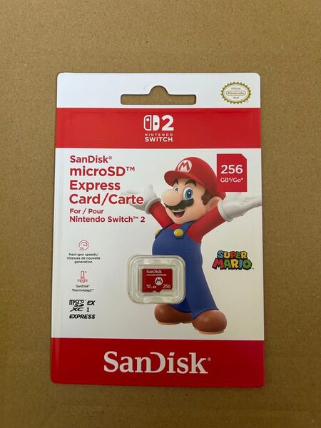 SanDisk microSD Express 256GB スイッチ2 マイクロSDカード
