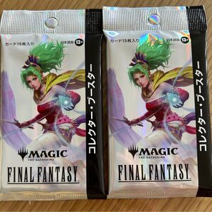 MTG MAGIC THE GATHERING FINAL FANTASY コレクターブースター 日本語版 2パックセット