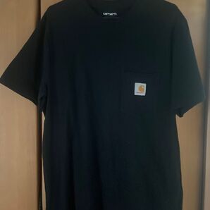 Carhartt ポケットTシャツ ブラック L