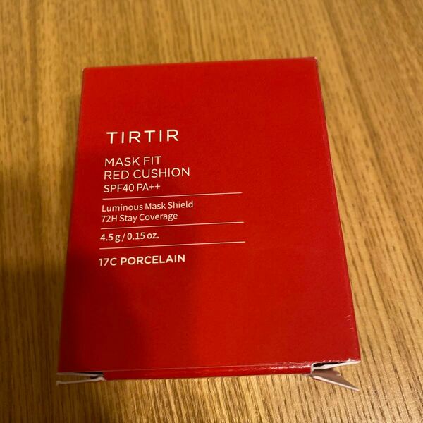 【新品】ティルティル クッションファンデ ミニサイズ レッド 17C TIRTIR クッションファンデ 4.5g
