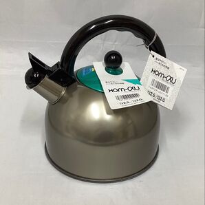 Horn-au ホルンアルファユウ 笛吹きケトル グリーン 満水2.5L やかん