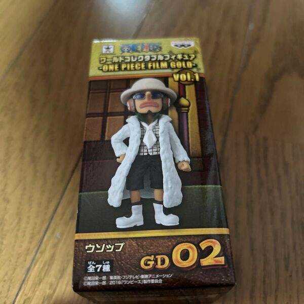 ワンピース ワールドコレクタブルフィギュア -ONE PIECE FILM GOLD- vol.1 ウソップ GD02