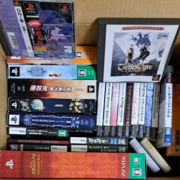 【ジャンク品あり】ゲームソフトまとめ売り DS PSP PS3 PS PSVITA