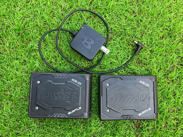 バートル空調服バッテリー×2 充電器セット BURTLE