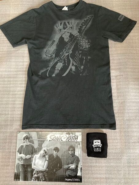 sonic youth Tシャツ パンフレット リストバンド ソニックユース