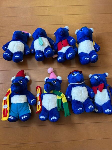 トヨタ ノア 非売品 ファミリーぬいぐるみ8体セット