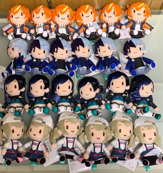 プロジェクトセカイ プロセカ ふわぷちミニぬいぐるみ 全4種 24体セット ①