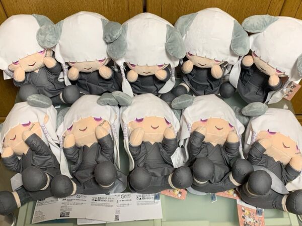 天地開闢集団 ジグザグ × サンリオキャラクターズ Lぬいぐるみ 命 10体