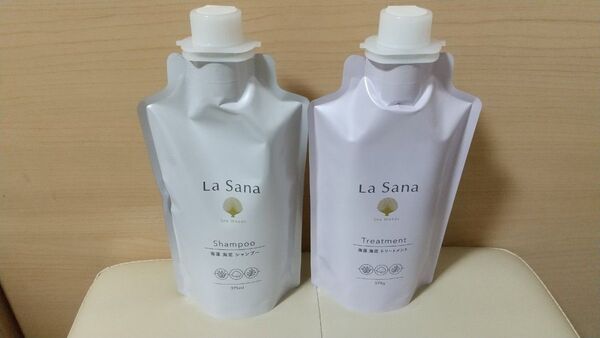 ラサーナ 海藻 海泥 シャンプー375ml & トリートメント 375g