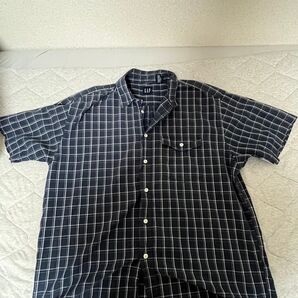 OLD GAP ネイビー 半袖シャツ