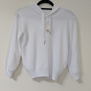 And coture ニット&チュール切り替えパーカー新品