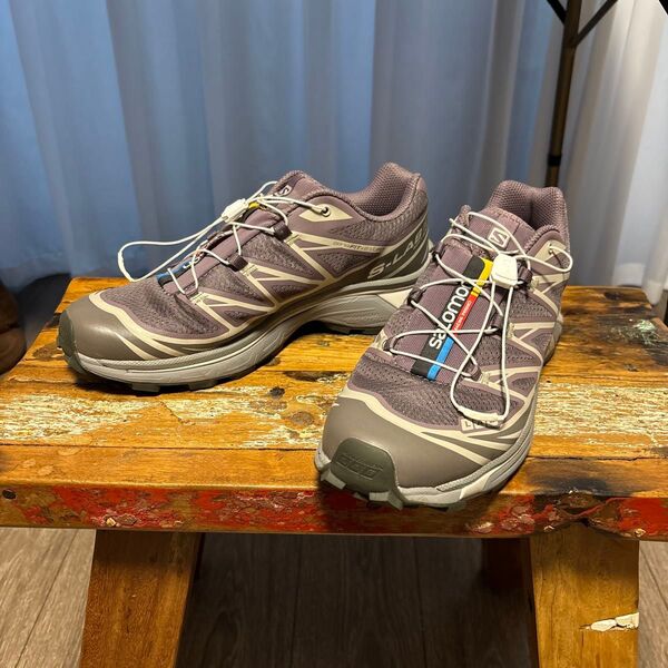 レアカラー SALOMON XT-6 MOONSCAPE パープル 26.5
