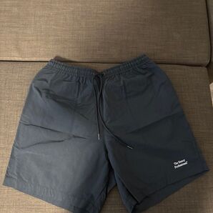 美品 21ss ENNOY スタイリスト私物 NYLON SHORT PANTS 黒 Mサイズ