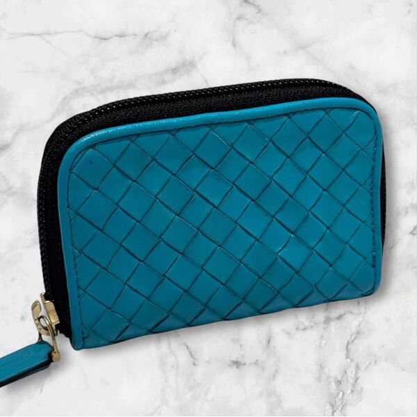 美品!BOTTEGA VENETA ボッテガヴェネタ イントレチャート コインケース 小銭入れ