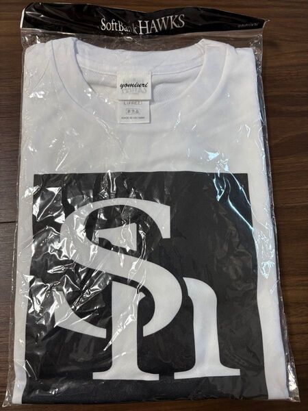 SoftBank HAWKS ロゴ入りTシャツ 非売品 Lサイズ 新品未開封