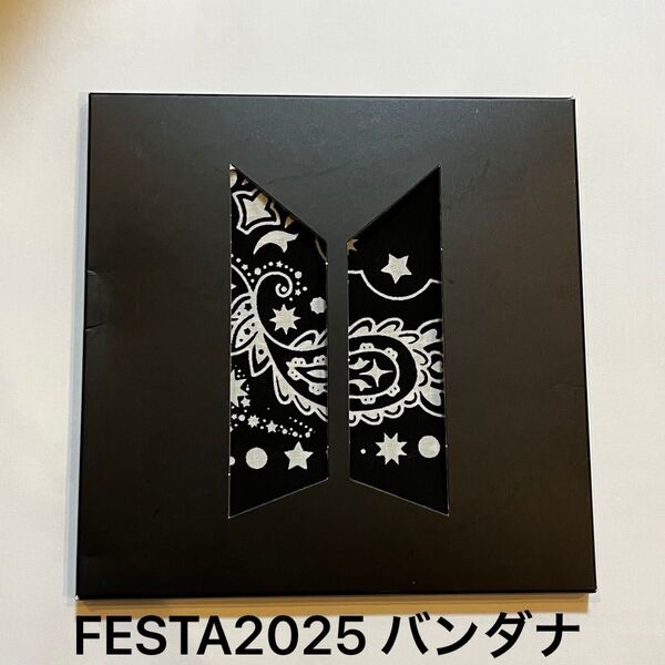 公式BTS FESTA 2025ARMY ZONE 特典 バンダナ
