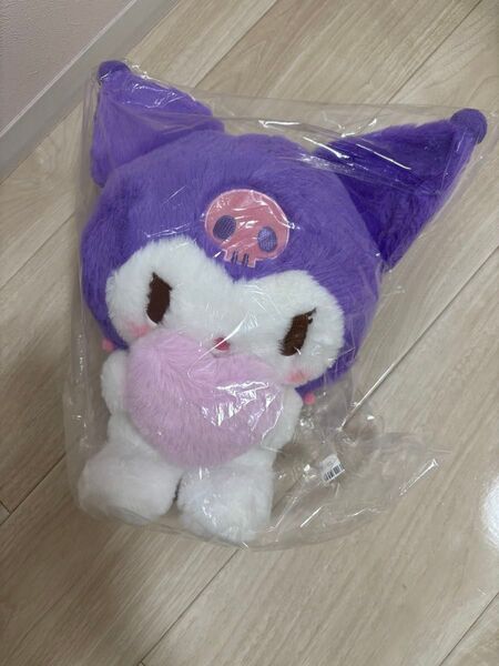 サンリオキャラクターズ ももいろハートドールBIGタイプ クロミ ぬいぐるみ