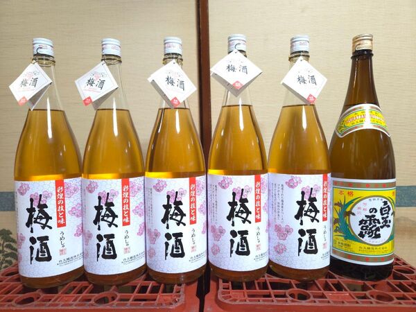 白玉醸造「彩煌の技と味 梅酒(さつまの梅酒)」(1800ml)(1.8L)6本組み