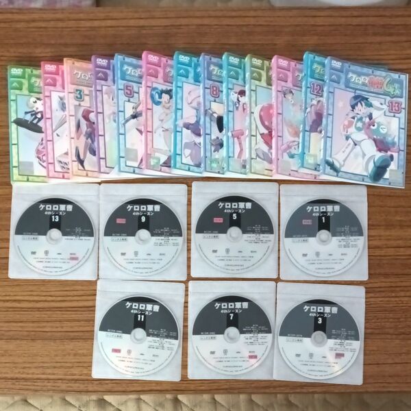ケロロ軍曹 4thシーズン DVD レンタル落ち 全巻セット