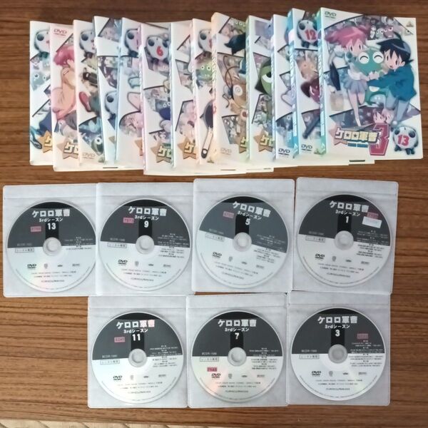 ケロロ軍曹 3rdシーズン DVD レンタル落ち 全巻セット