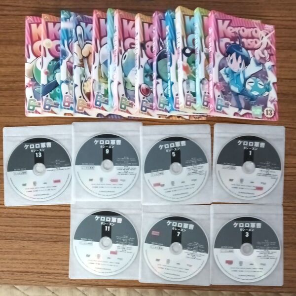ケロロ軍曹 6シーズン DVD レンタル落ち 全巻セット