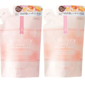 &honey (アンドハニー) メルティ モイストリペア シャンプー トリートメント 詰め替え