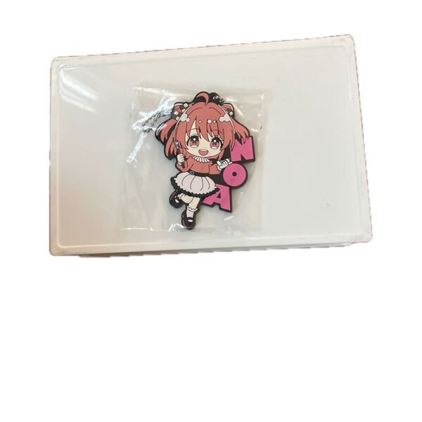 ラバーストラップ ラバスト 一番くじ アクリルキーホルダー カラフルピーチ のあ