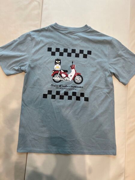 HONDA ホンダ スーパーカブ サンリオ はぴだんぶい コラボ Tシャツ 半袖
