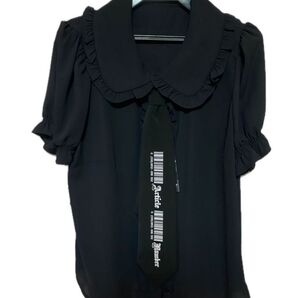 Jamie エーエヌケー バーコードネクタイブラウス 即購入◎