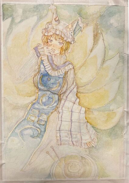B5 手描きイラスト 八雲藍