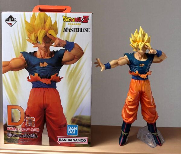 一番くじ ドラゴンボール 宇宙を賭けた闘い D賞 孫悟空 フィギュア MASTERLISE