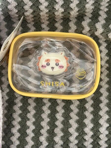 ちいかわ ぷっくりクリアミニポーチシーサー