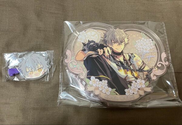 あんスタ UNDEAD 大神晃牙 中国 花の契約流砂 アクスタ 前髪クリップ アクリルスタンド