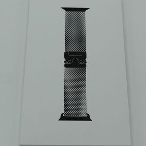 新品 Apple Watch Band - 49mmケース用ブラックチタニウムミラネーゼループ - L