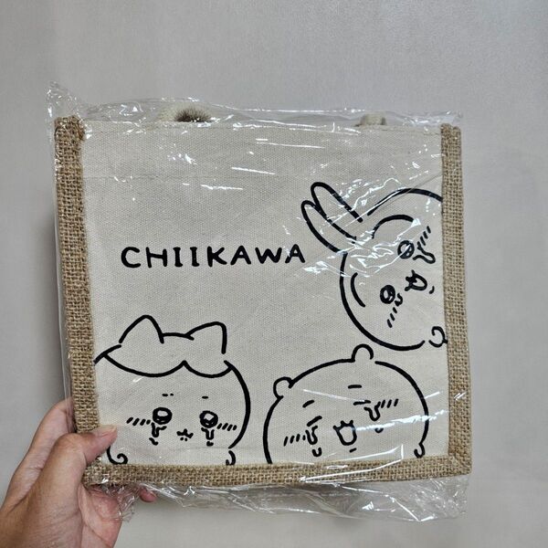 ちいかわ 台湾限定 麻トートバッグ ちいかわエコバッグ