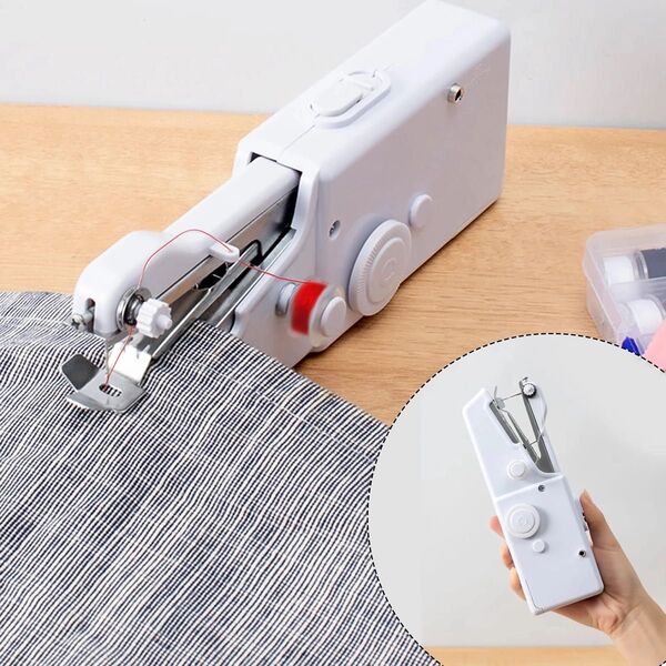 電動ハンドミシン ポータブル コードレス 小型 軽量 補修・手芸に