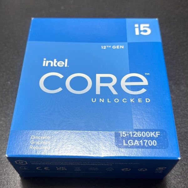Intel Core i5 12600KF LGA1700 デスクトップCPU