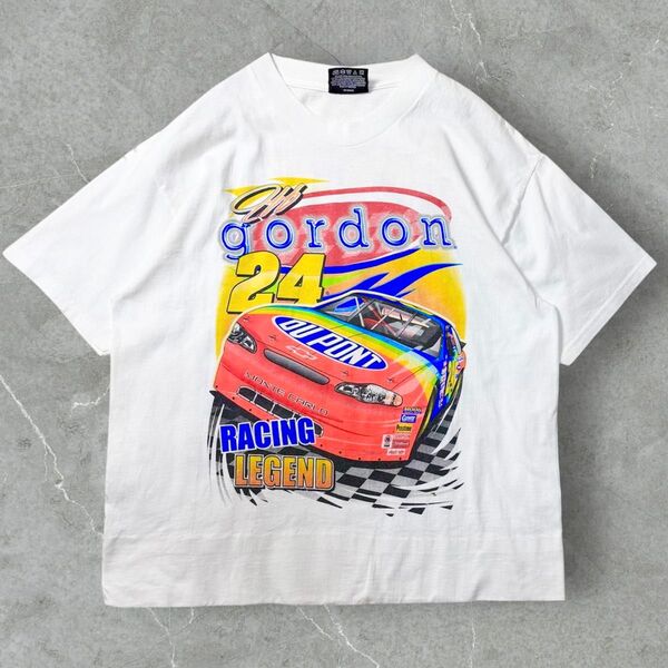 00s ジェフゴードン ナスカー Tシャツ 両面プリント 車 アドバダイジング NASCAR カーレース 企業Tシャツ usa古着