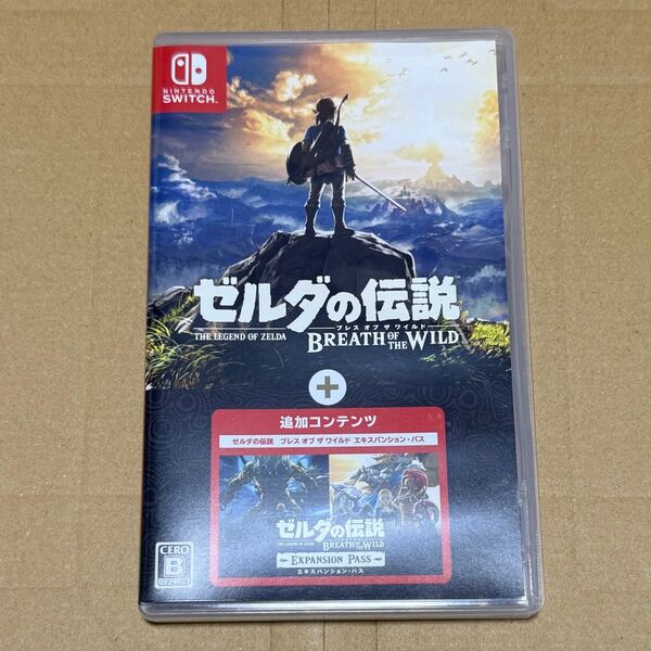 ゼルダの伝説 ブレスオブザワイルド + エキスパンション・パス / ニンテンドースイッチ 中古