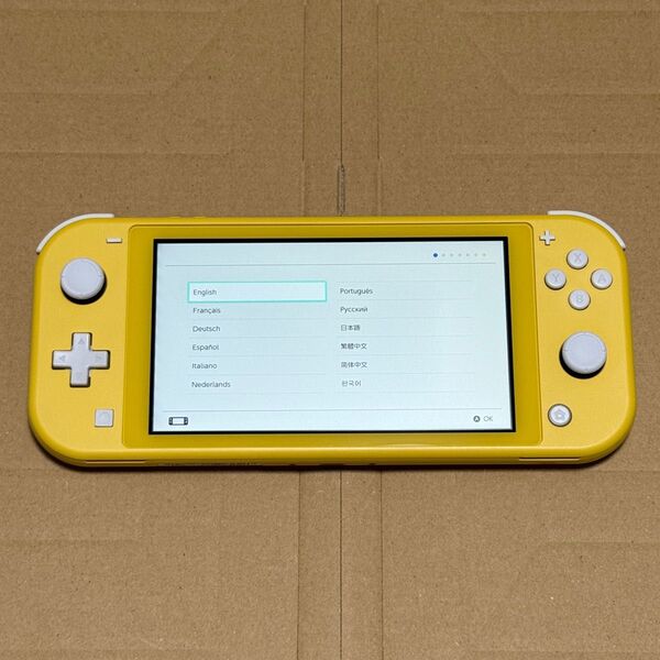 ニンテンドースイッチ ライト イエロー 本体のみ 中古 / Nintendo Switch Lite