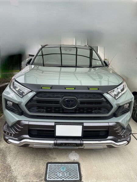 RAV4 Adventure JAOSノーズプロテクター用蛍光イエロー プレート